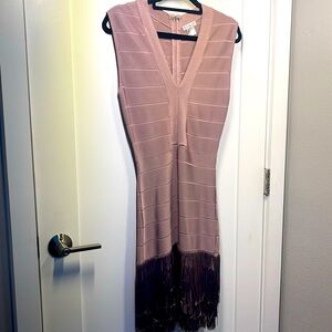 Bandage Fringe Dress